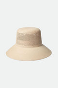 Brixton Lopez Panama Straw Bucket Hat in Catalina Sand, view 1