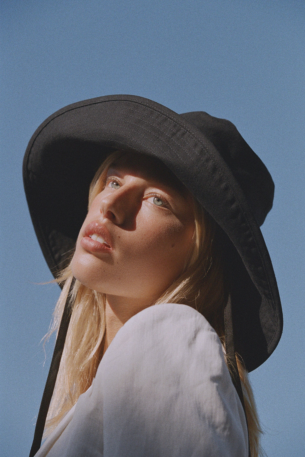 Lack of Color Holiday Bucket hat in Black cotton canvas, view 4