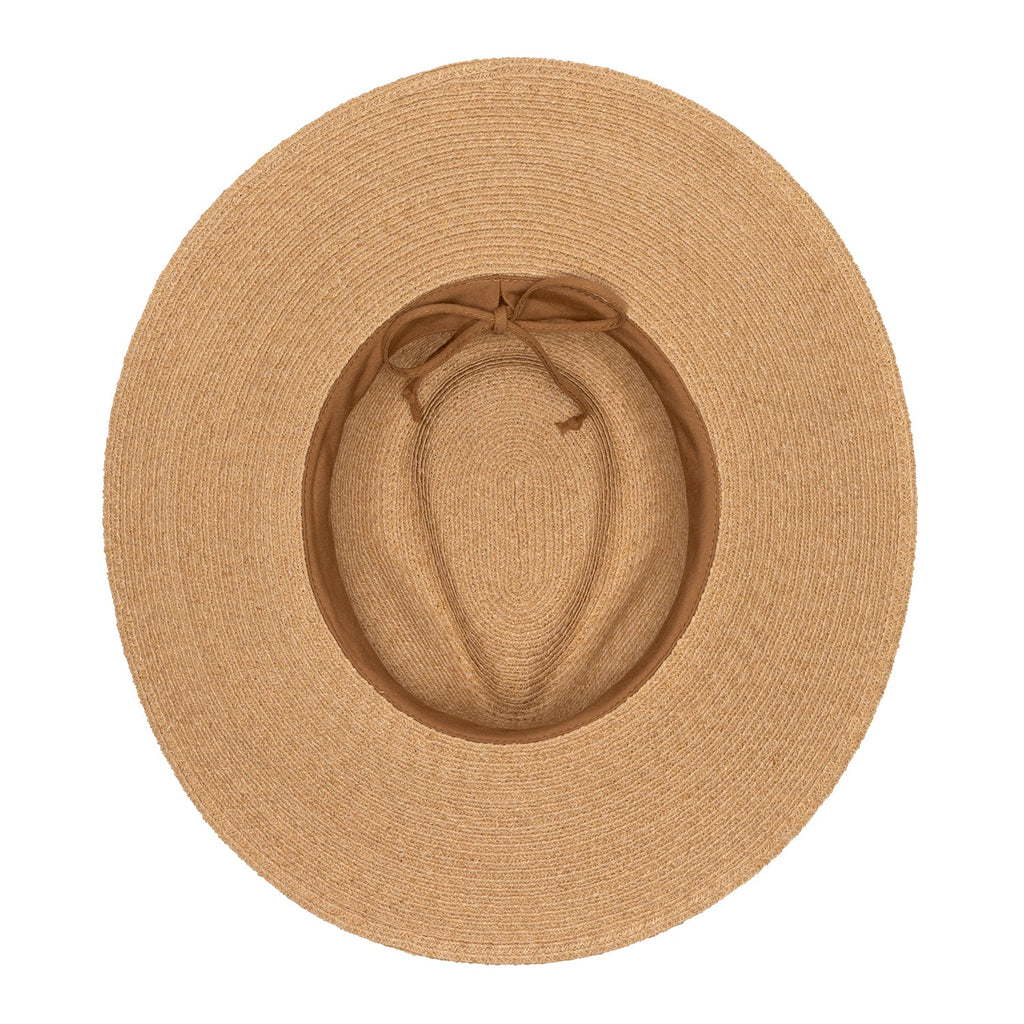 Wallaroo Somerset wide brim raffia sun hat in natural, view 6