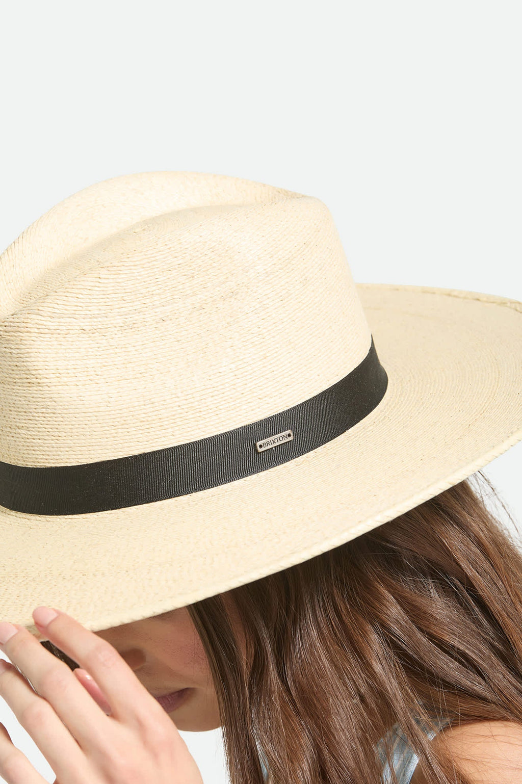 Brixton Harper Straw Hat in Natural, view 5