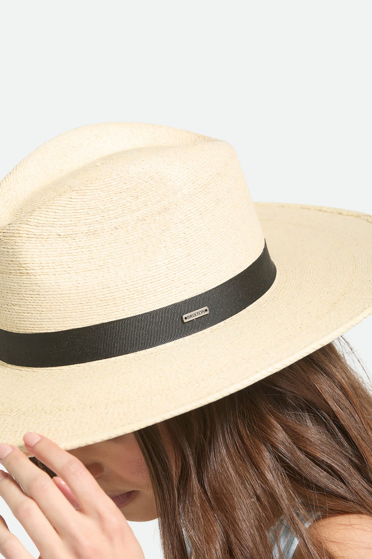 Brixton Harper Straw Hat in Natural, view 5