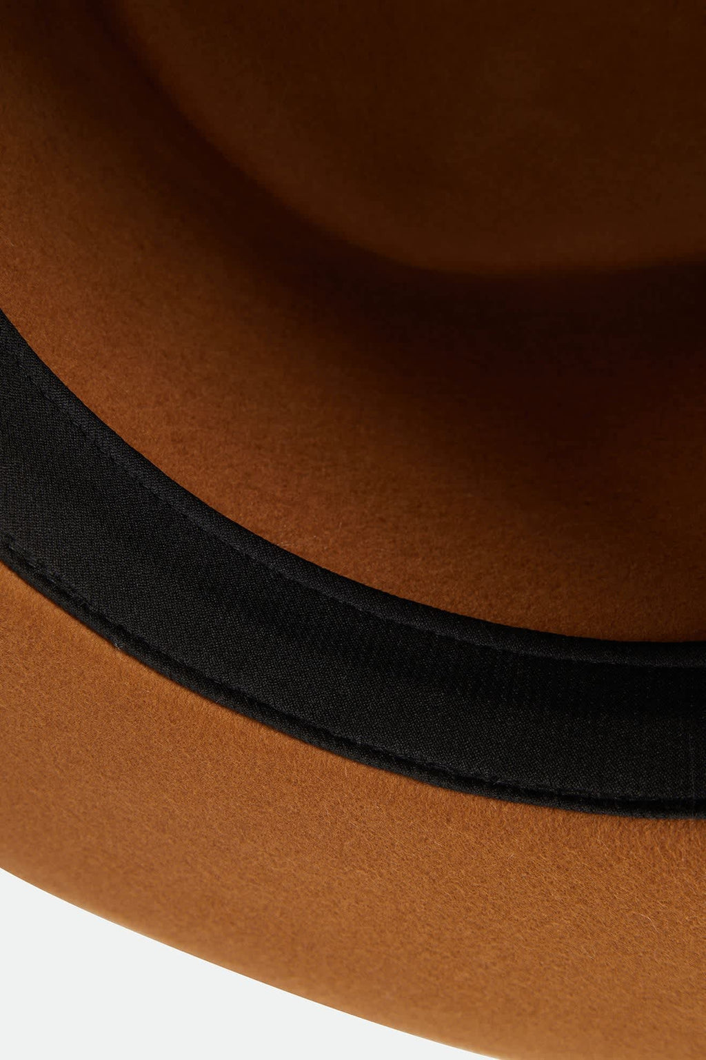 Brixton Monet Fedora in Washed Copper wool felt, view 3