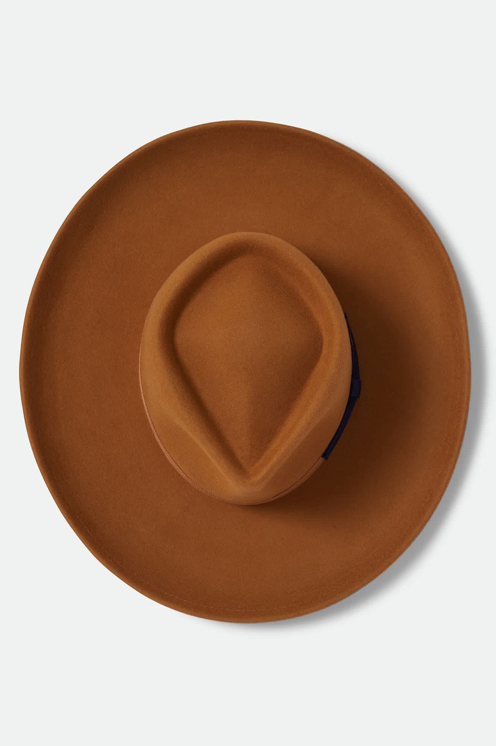 Brixton Monet Fedora in Washed Copper wool felt, view 6